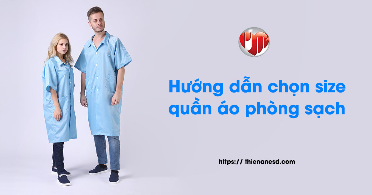 Hướng dẫn chọn size quần áo phòng sạch